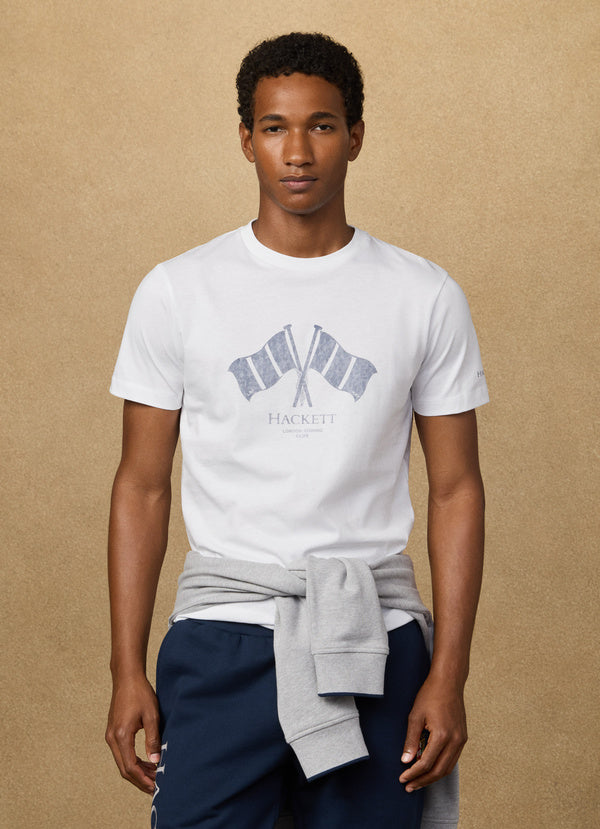 Classic Fit Short Sleeve Lrc Flag T-Shirt