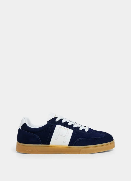 Harper Hendon Leather And Suede Trainers