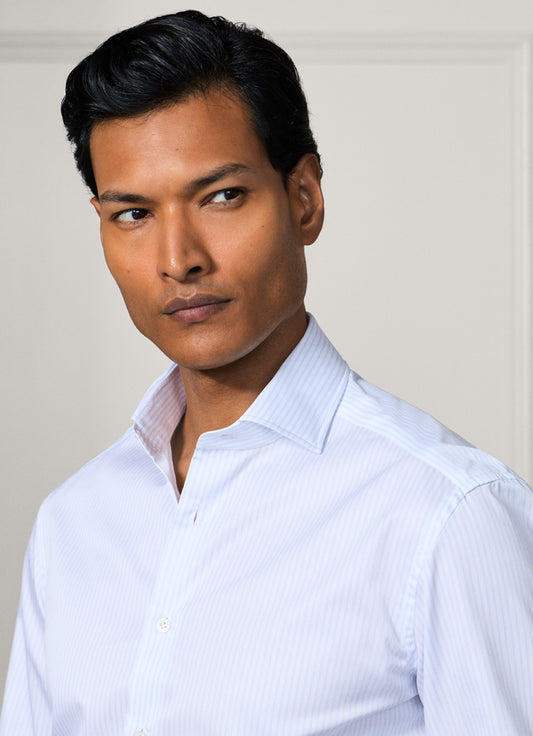 Classic Fit Twin Stripe Shirt