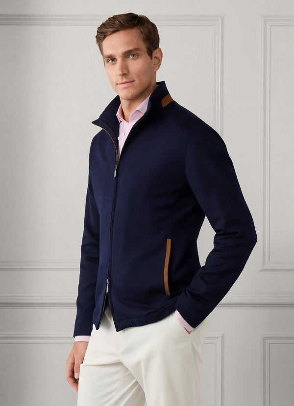 Jersey Blouson Jacket - Woven In Italy