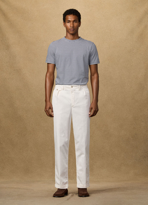 Fulham Relaxed Tapered Fit Cropped Chino