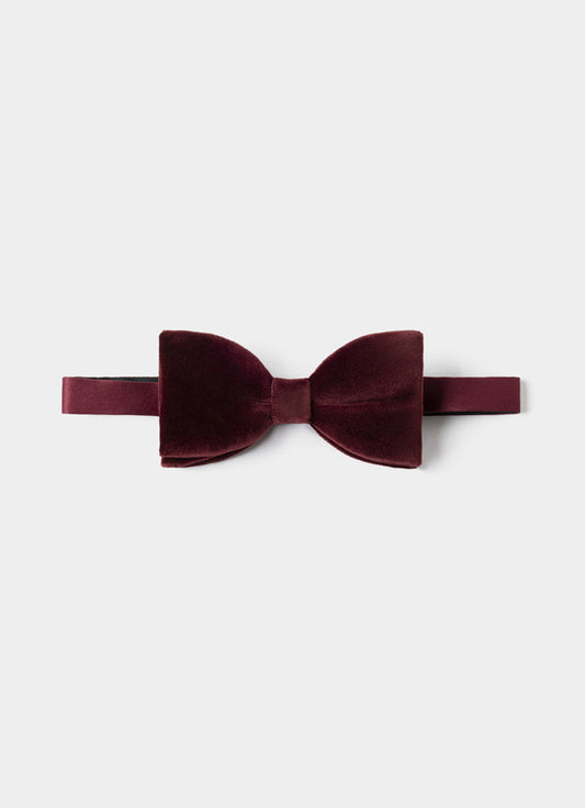 Pure Silk Velvet Pre-Tied Bow Tie