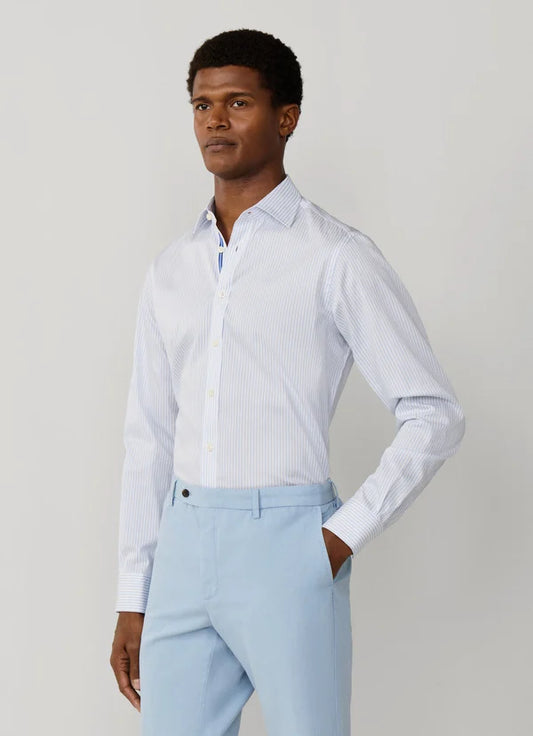 Classic Fit Twill Selvedge Shirt