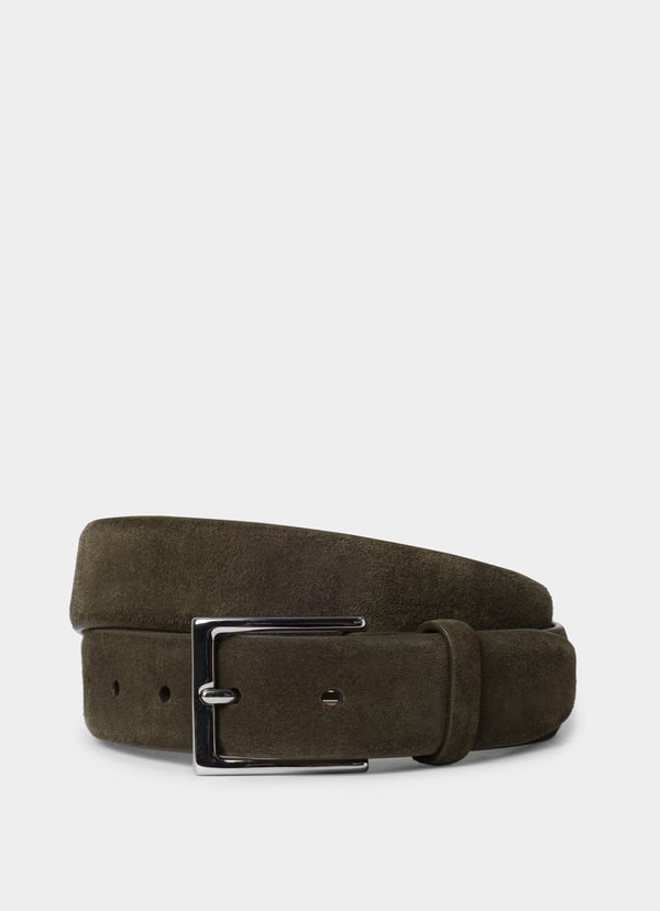 Suede Feather Edge Belt