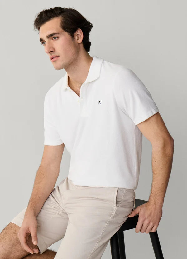 Towelling Short Sleeve Polo