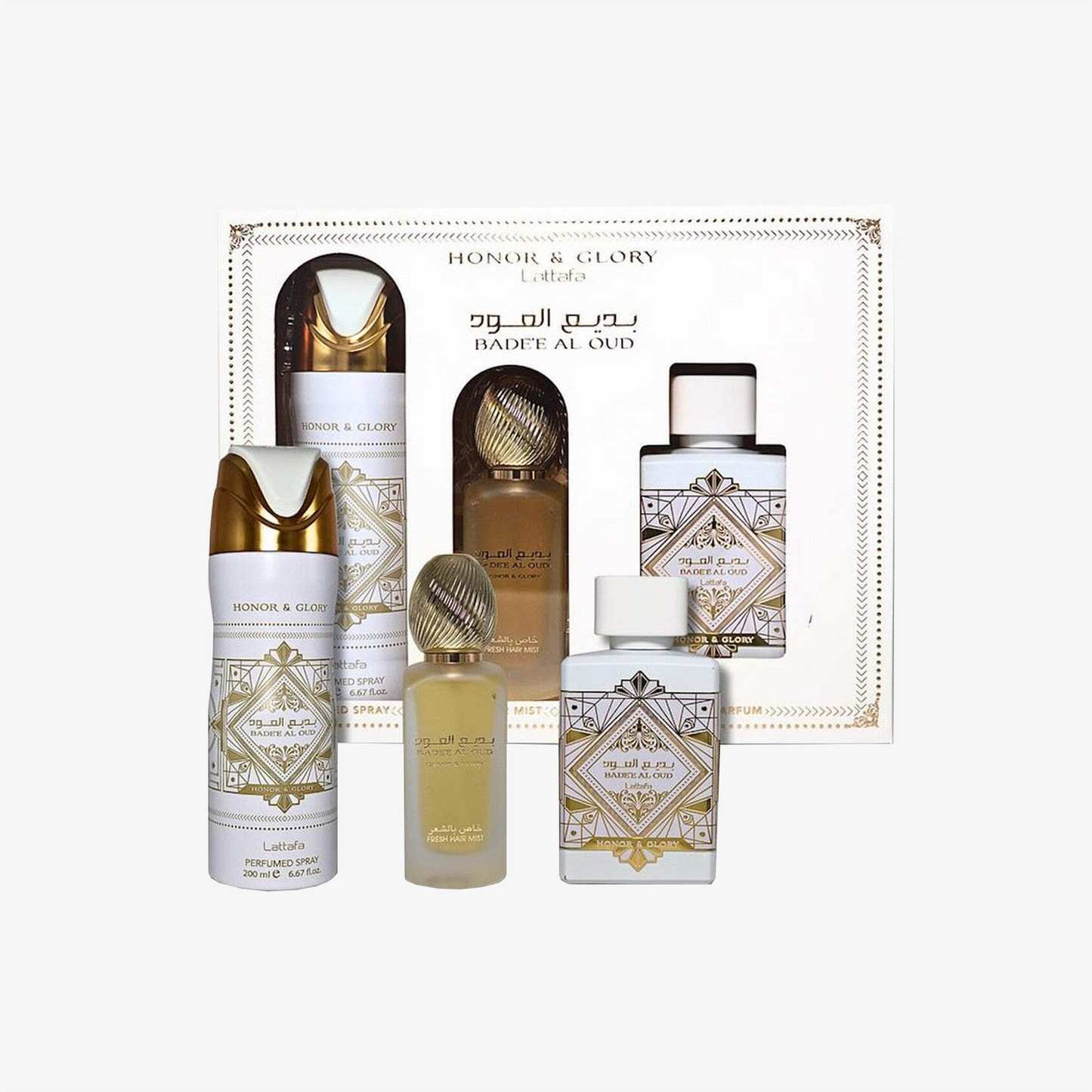 Unisex Badee Al Oud Honor And Glory Set