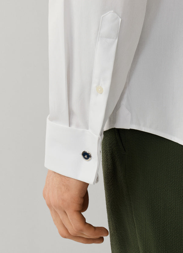 Tailored Fit Formal Pinpoint Shirt