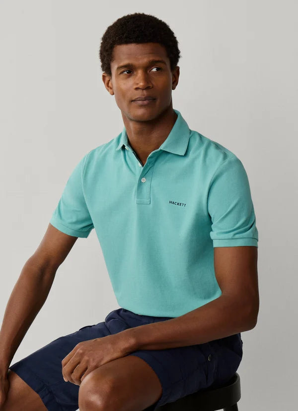 Classic Fit Short Sleeve Swim Trim Polo