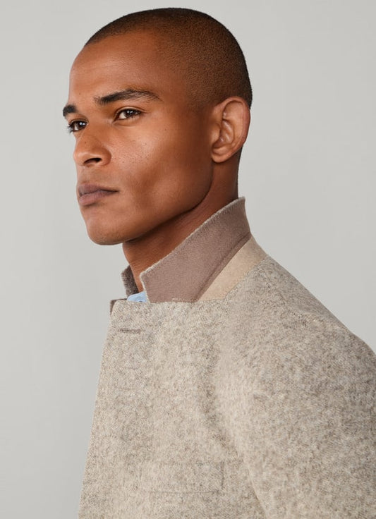 Cotton Lightweight Knit Blazer
