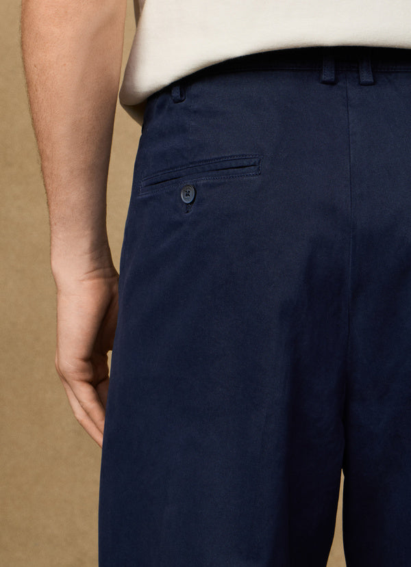 Relaxed Fit Fulham Pleated Chino