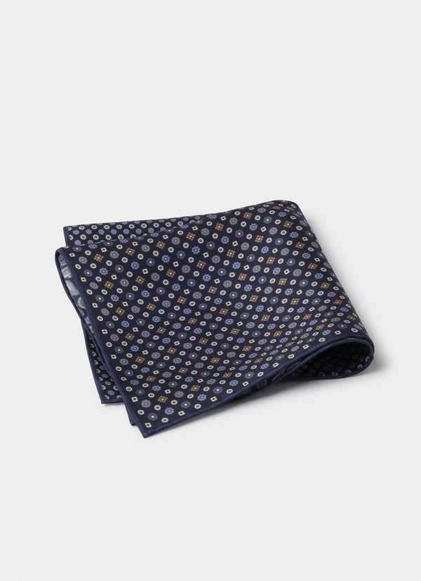 Quad Silk Pocket Square