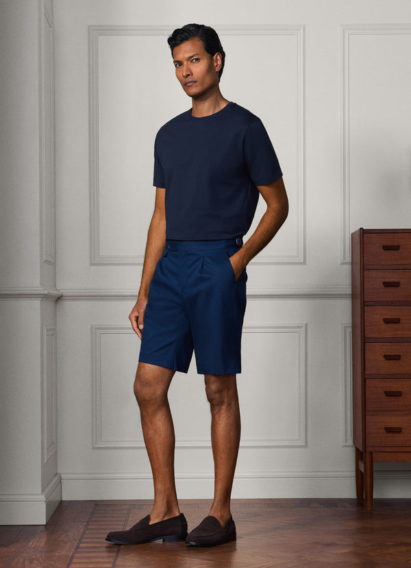 Classic Fit Sanderson Cotton-Silk Short