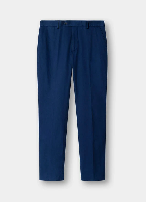 Slim Fit Kensington Cotton-Silk Chinos