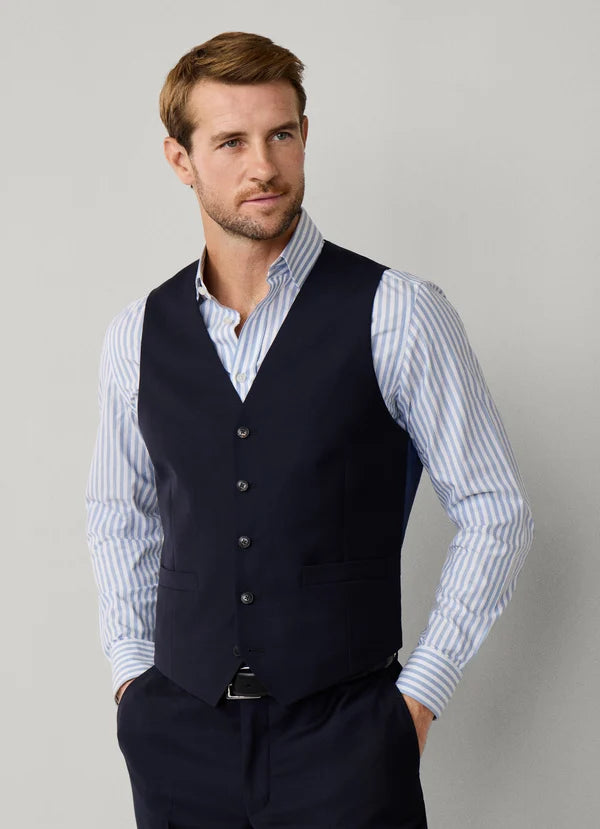 Wool Waistcoat Woven In England