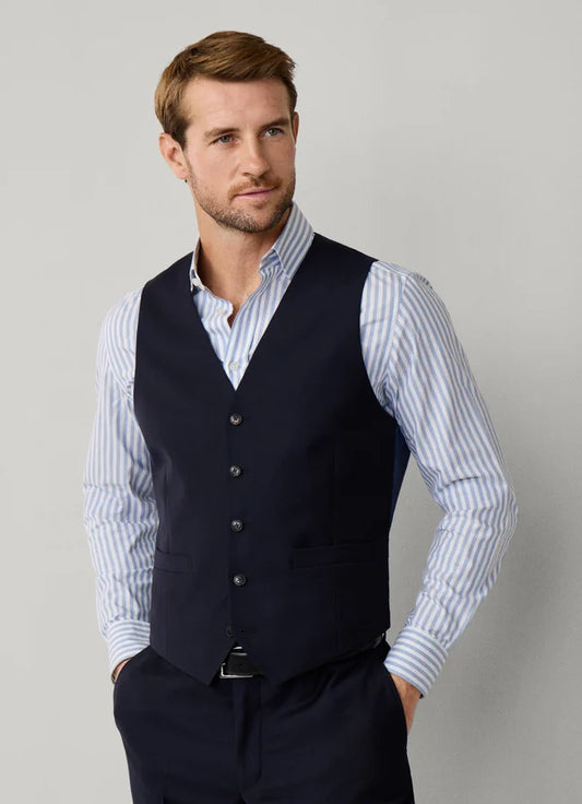 Wool Waistcoat Woven In England