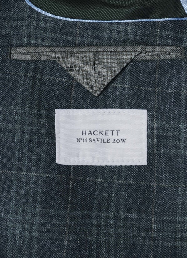 Wool Check Blazer