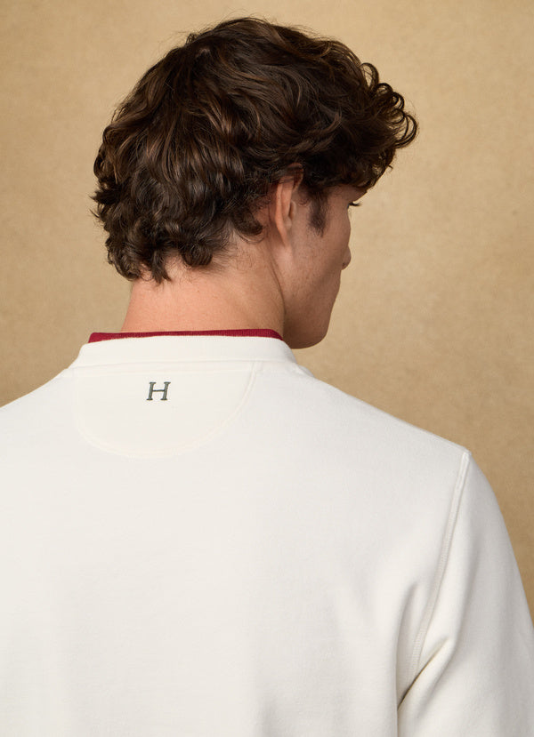 H Crew-Neck Sweatshirt
