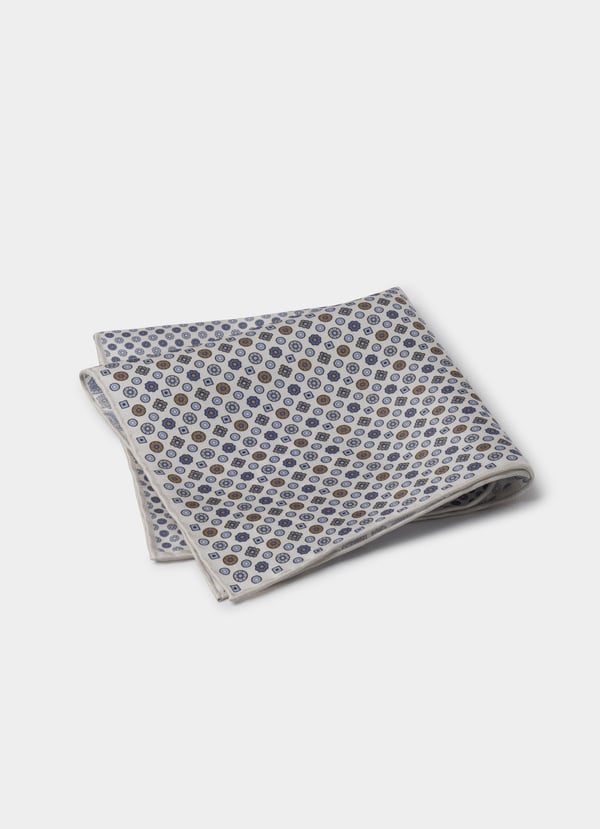 Quad Silk Pocket Square