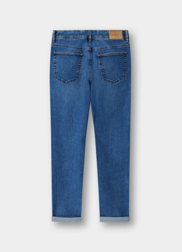 Slim Fit Powerflex Light Wash Denim