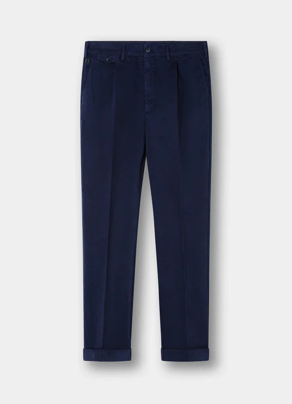 Relaxed Fit Fulham Pleated Chino