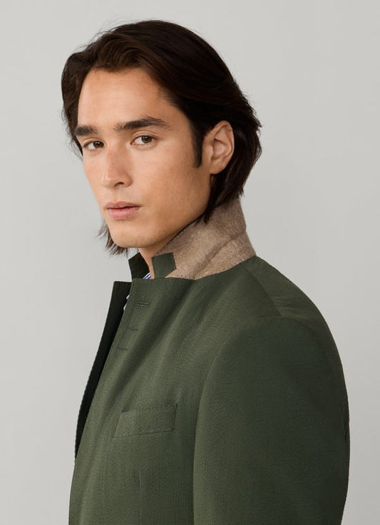 Seersucker Blazer