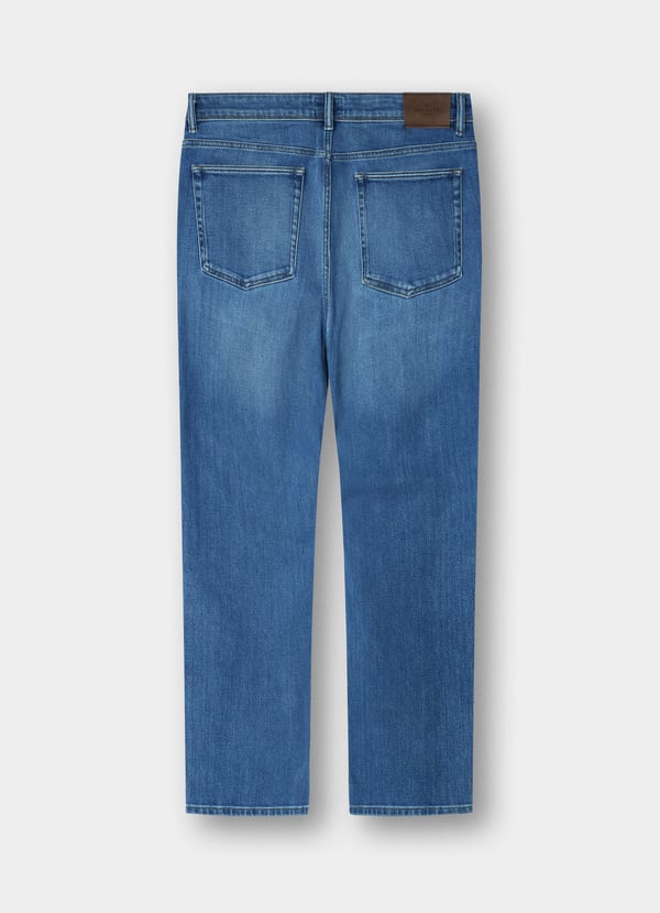 Classic Fit Lux Light Wash Denim
