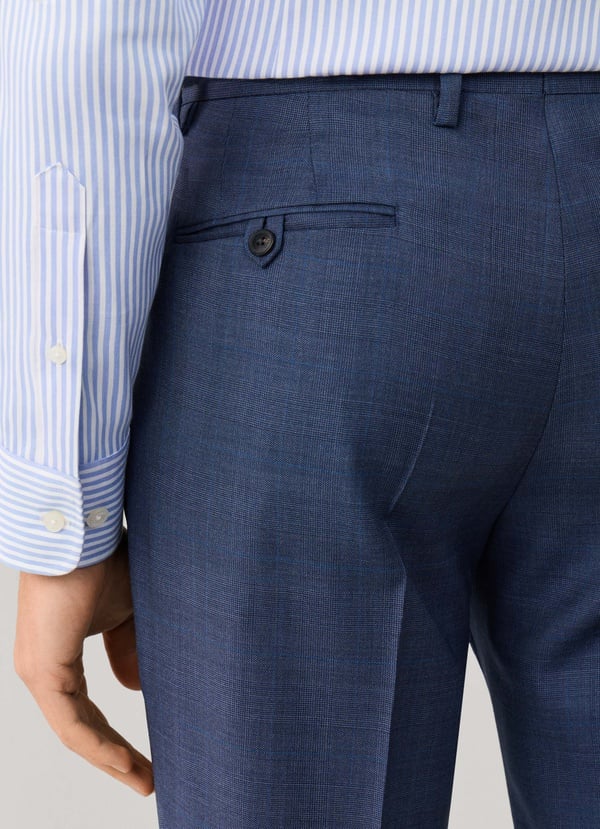 Wool Prince Of Wales Suit