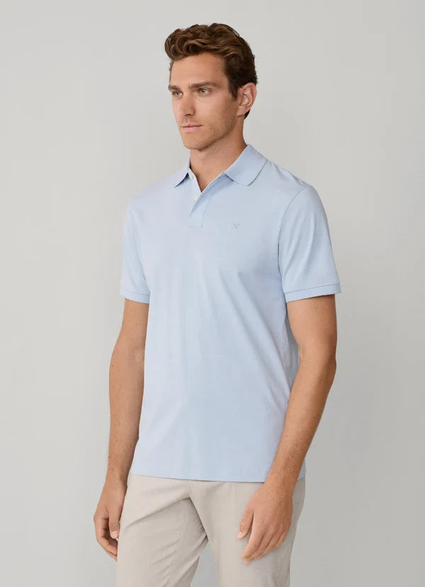 Classic Fit Short Sleeve Tipped Jersey Polo