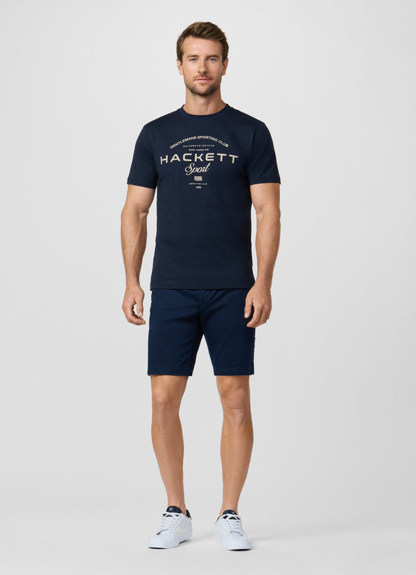 Classic Fit Branded Club Graphic T-Shirt