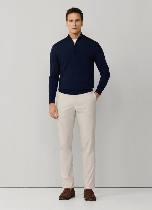 Merino Wool Quarter-Zip Jumper