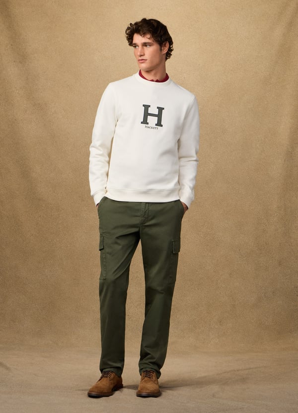 H Crew-Neck Sweatshirt