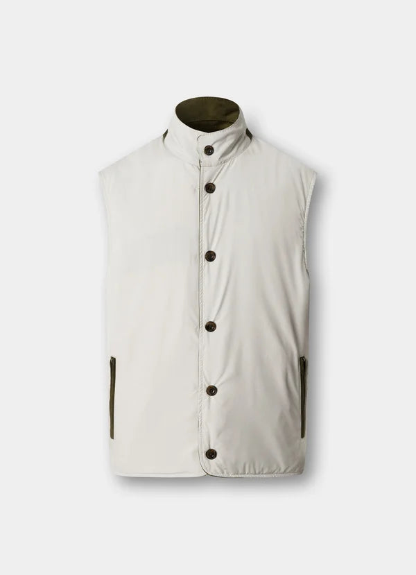 Reversible Suede Gilet