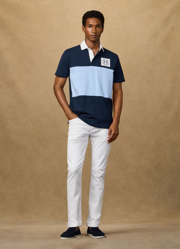 Classic Fit Short Sleeve Rugby Shirt
