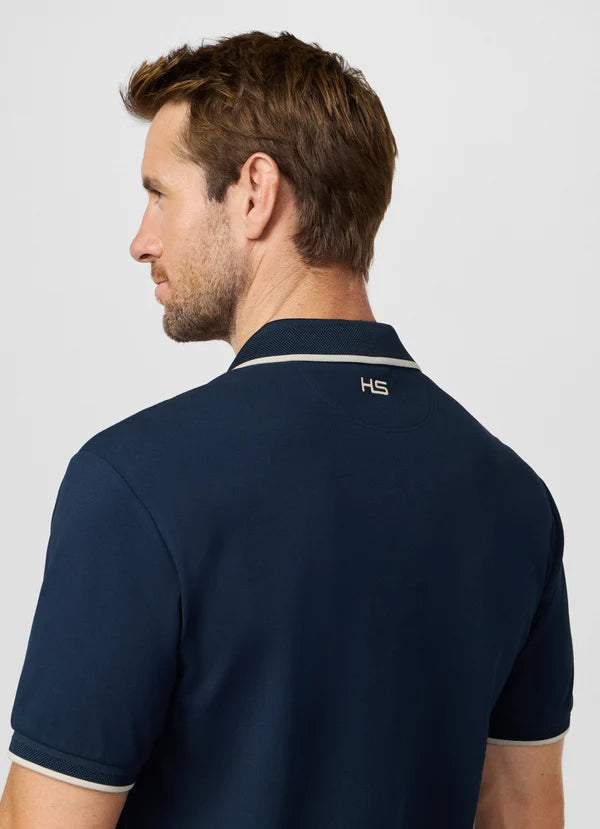 Classic Fit Short Sleeve City Zip Polo