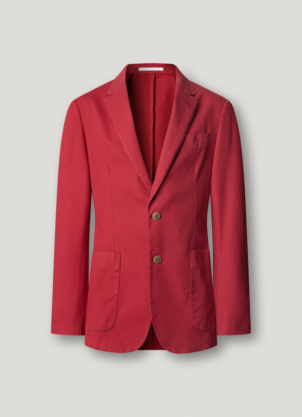 Stretch Cotton Garment Dyed Blazer
