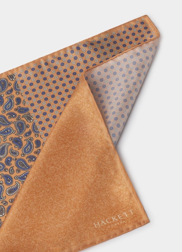 Quad Silk Pocket Square
