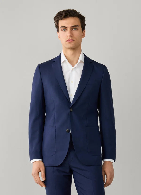 Wool Rustic Tropical Textured Suit