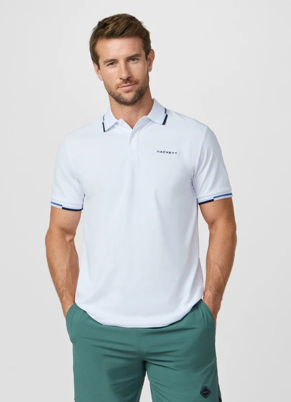 Classic Fit Short Sleeve Tipped Polo