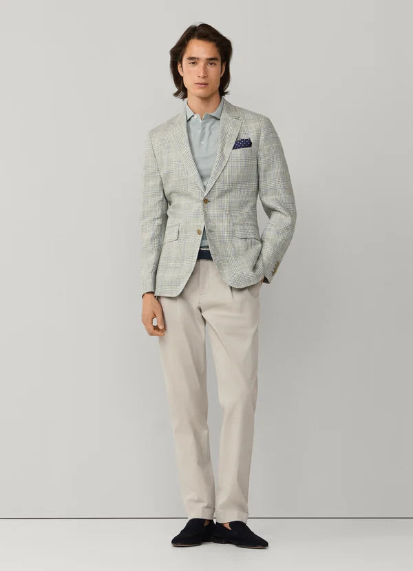 Regular Fit Double Pleat Chino