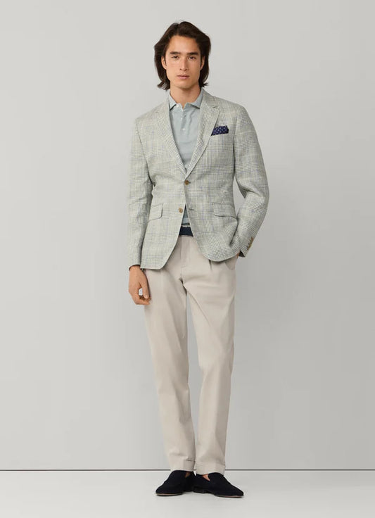 Regular Fit Double Pleat Chino
