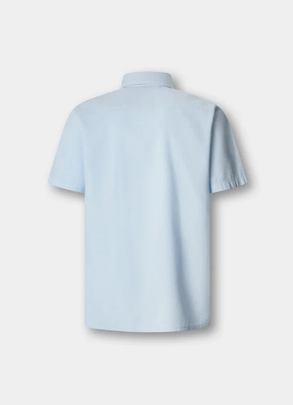 Tailored Fit Short Sleeve Oxford Shirt