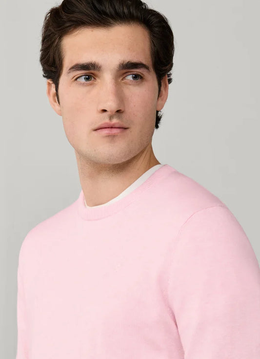 Cotton-Silk Crew-Neck Jumper