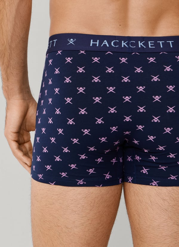 Three Pack Logo Cotton Trunks