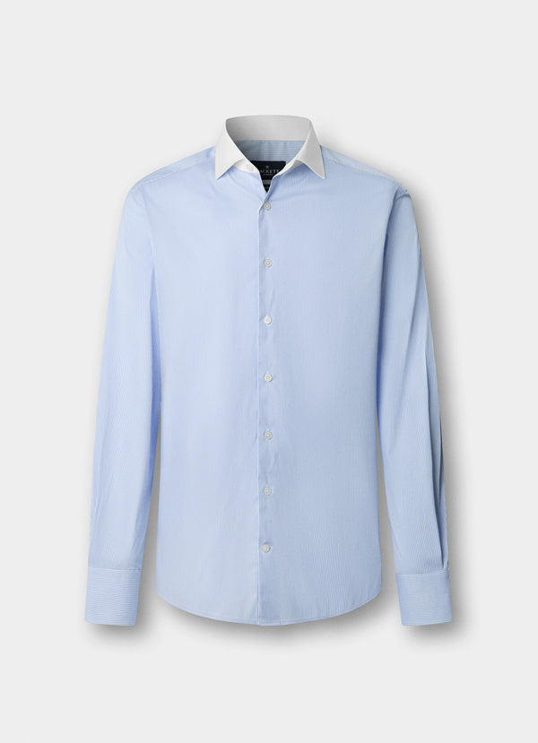 Tailored Fit Fine Stripe Shirt