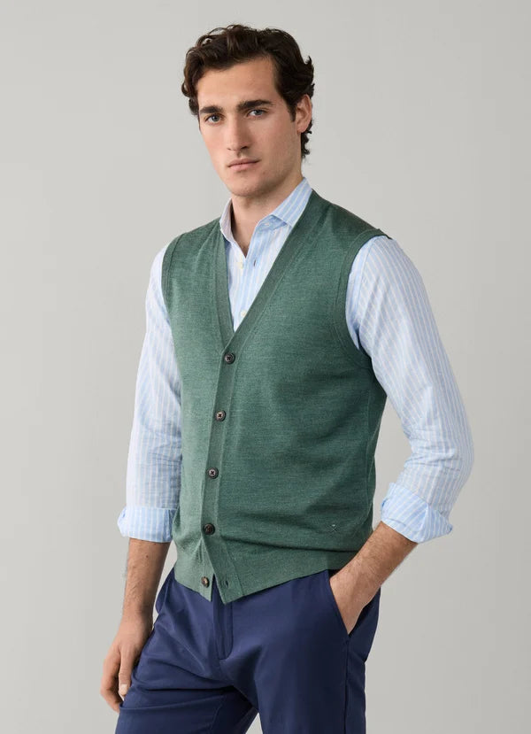 Merino Wool Waistcoat