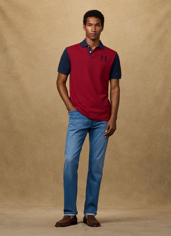 Classic Fit Short Sleeve Multi Polo