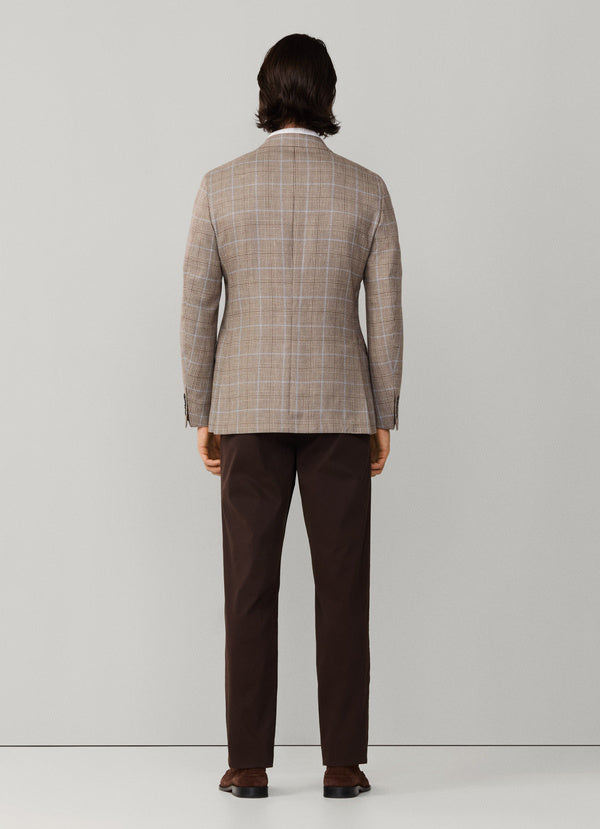 Classic Fit Prince Of Wales Check Blazer