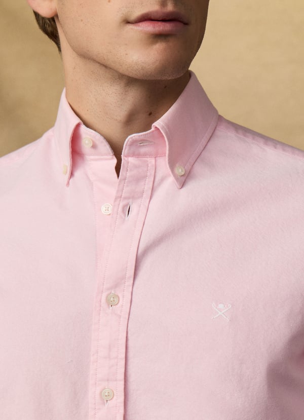 Classic Fit Branded Oxford Shirt