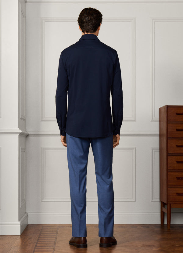 Tailored Fit 4 Way Jersey Shirt