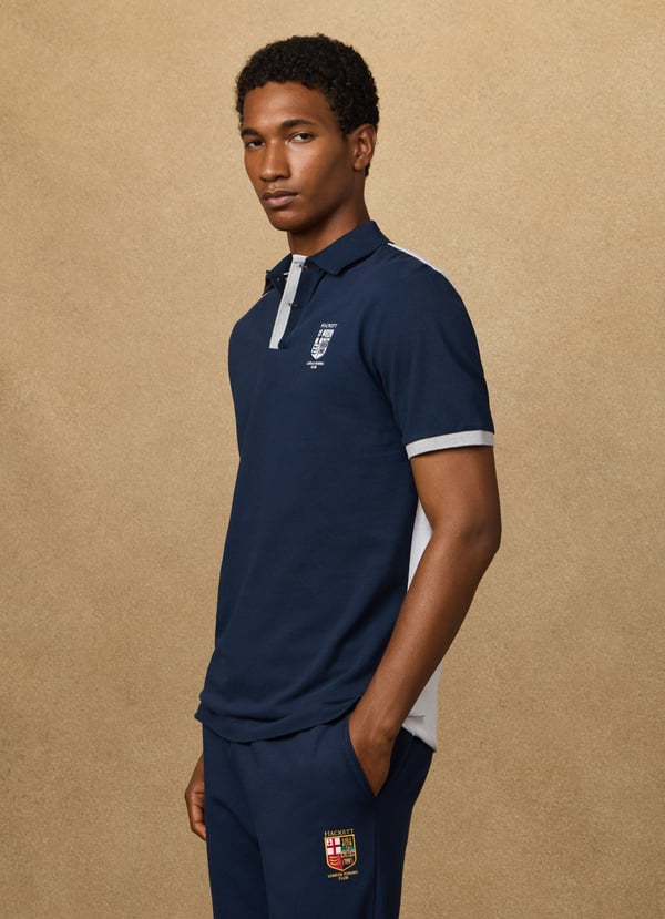 Classic Fit Short Sleeve Lrc Multi Polo